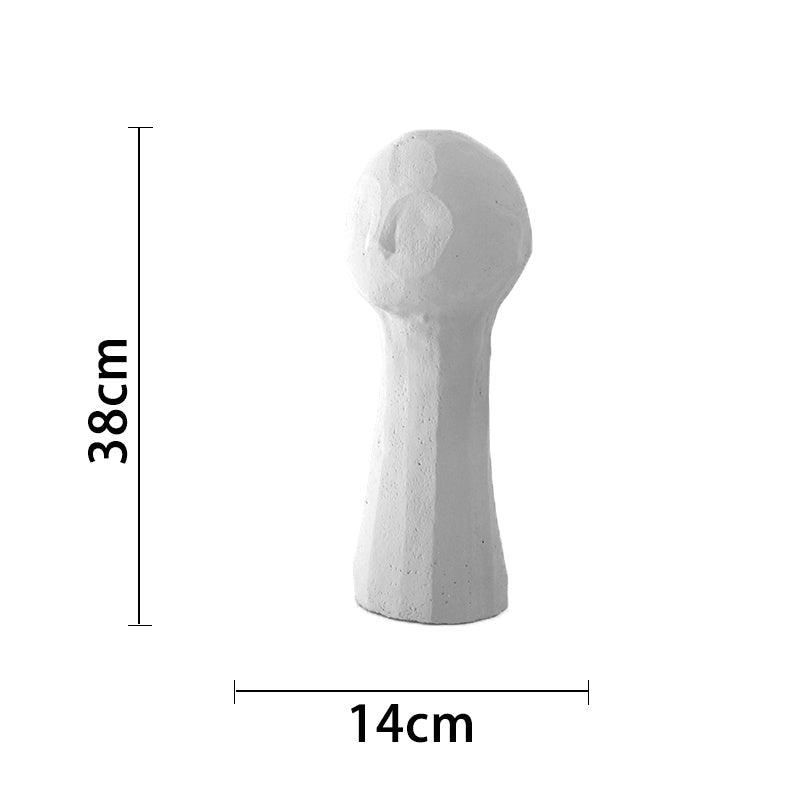 Original plaster sculpture of human body