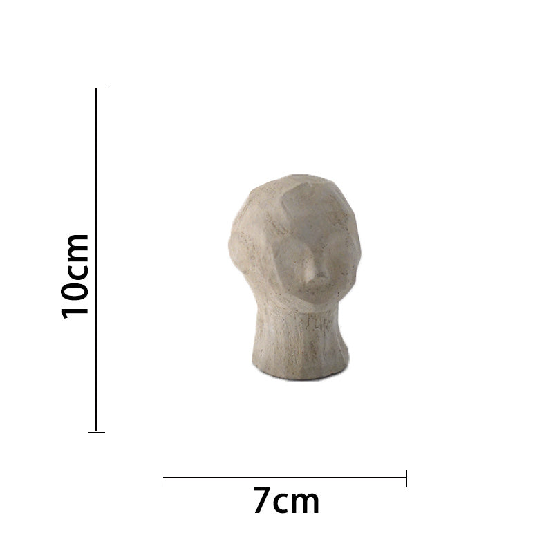 Original plaster sculpture of human body