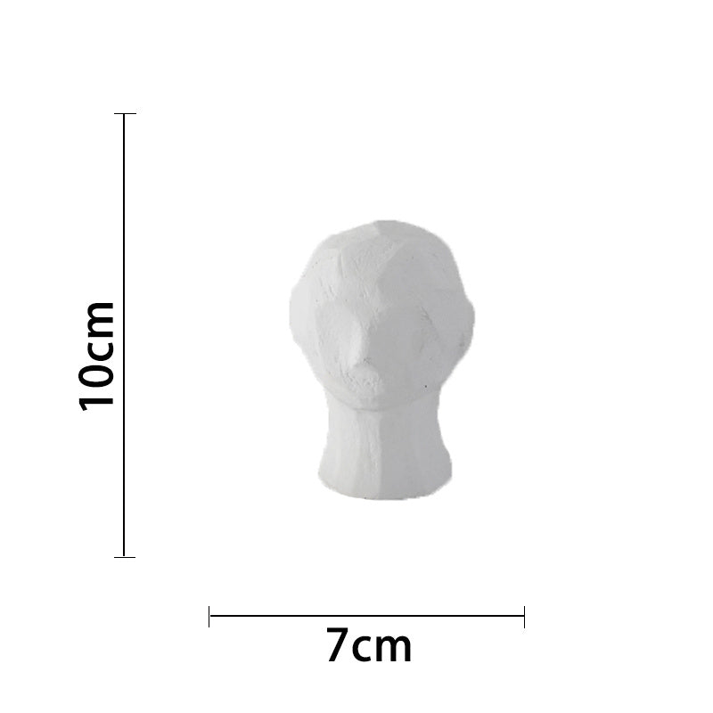 Original plaster sculpture of human body