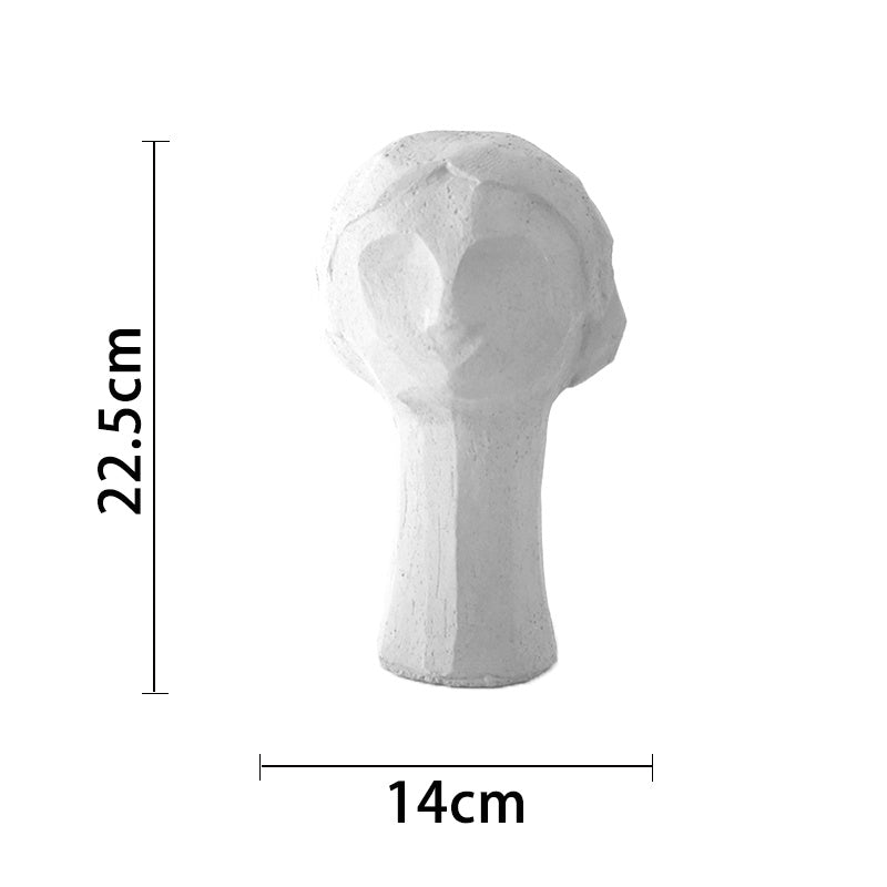 Original plaster sculpture of human body