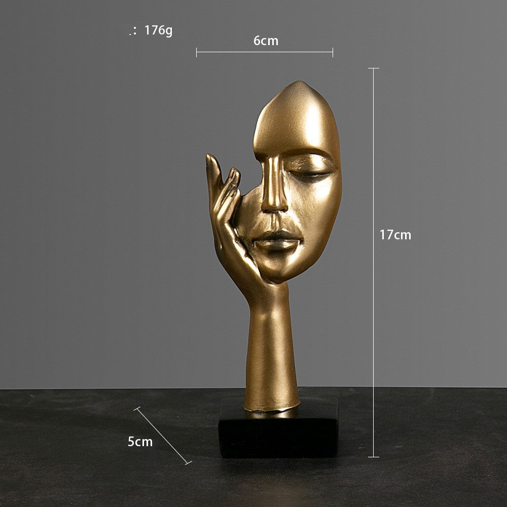 Simple Abstract Sculpture European Style Handicraft Ornaments