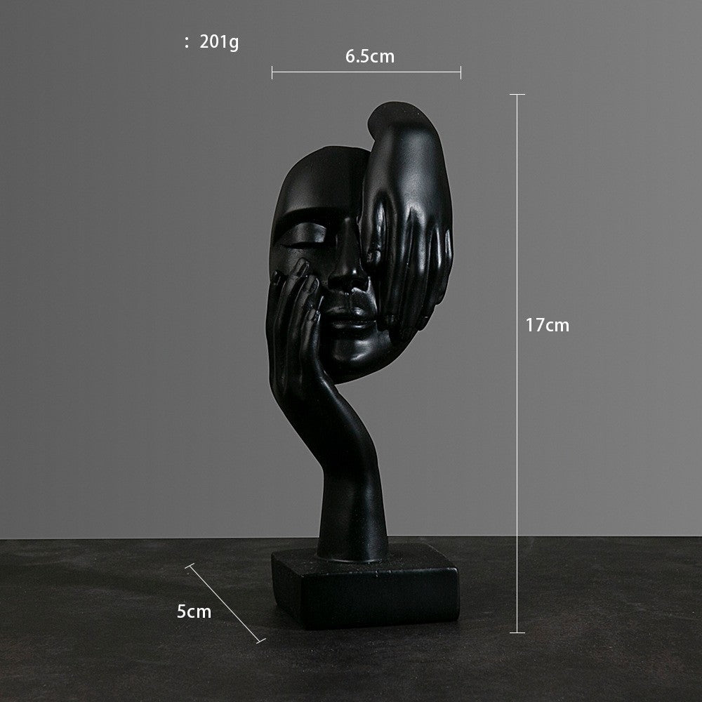 Simple Abstract Sculpture European Style Handicraft Ornaments