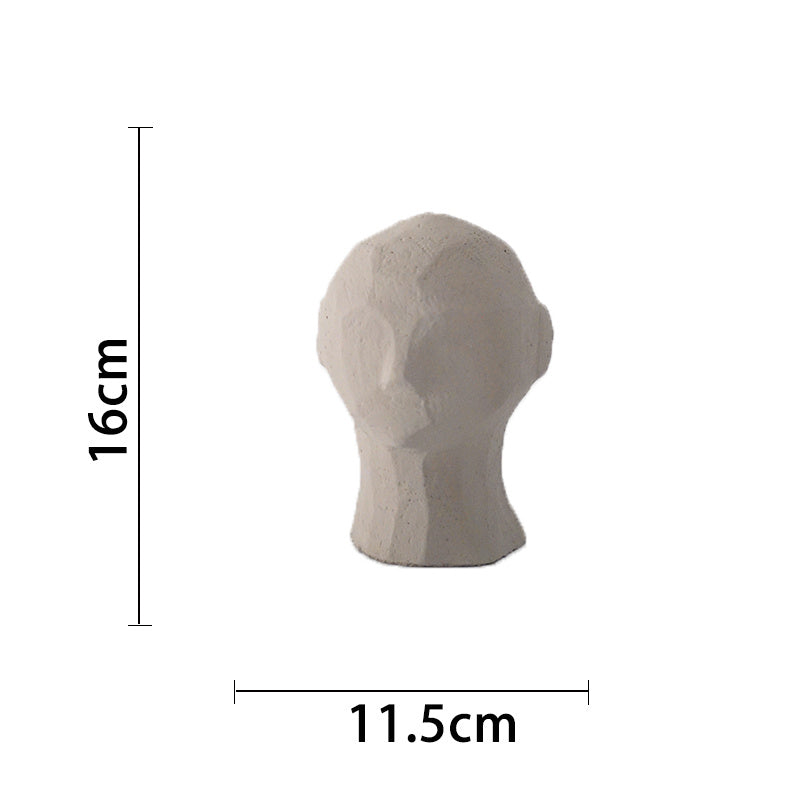 Original plaster sculpture of human body