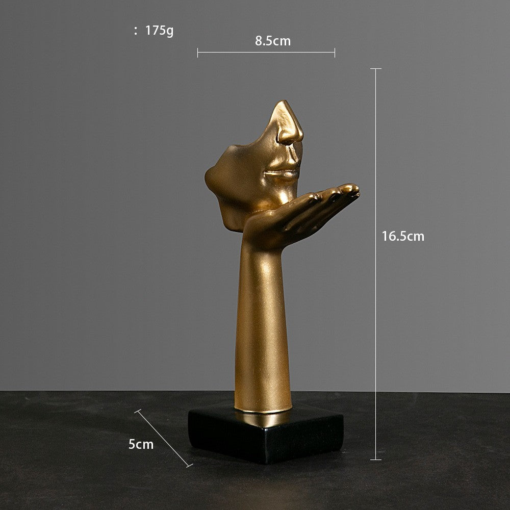 Simple Abstract Sculpture European Style Handicraft Ornaments