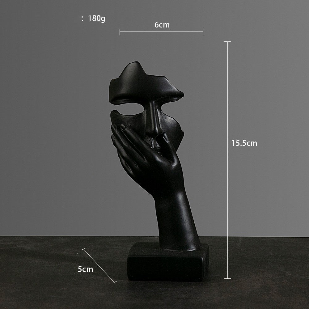 Simple Abstract Sculpture European Style Handicraft Ornaments