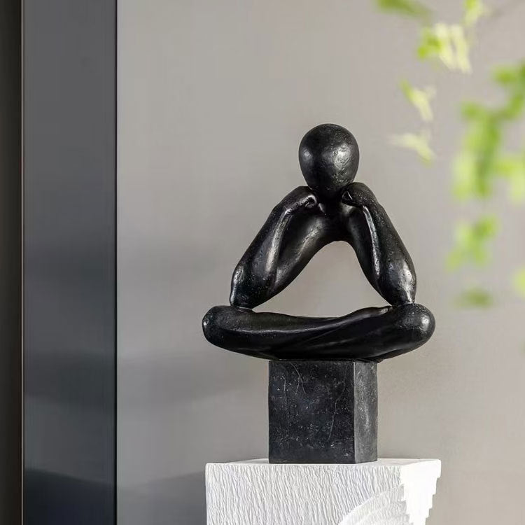 Simple Resin Porch Sculpture Craft Ornaments