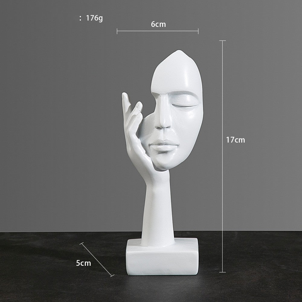 Simple Abstract Sculpture European Style Handicraft Ornaments