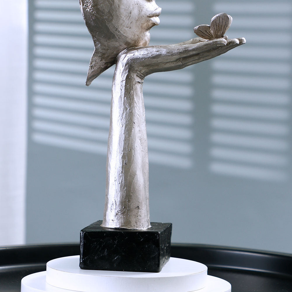 Nordic Simple Face Mask Butterfly Sculpture