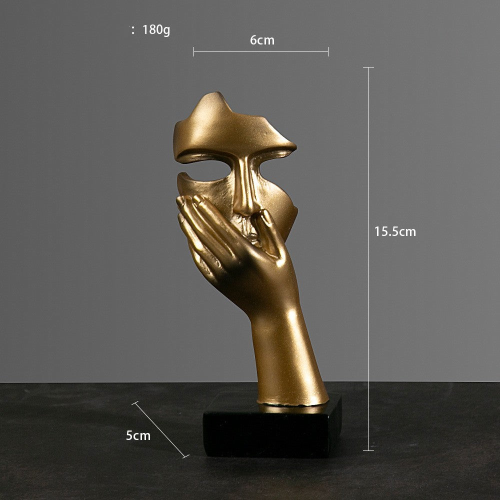 Simple Abstract Sculpture European Style Handicraft Ornaments