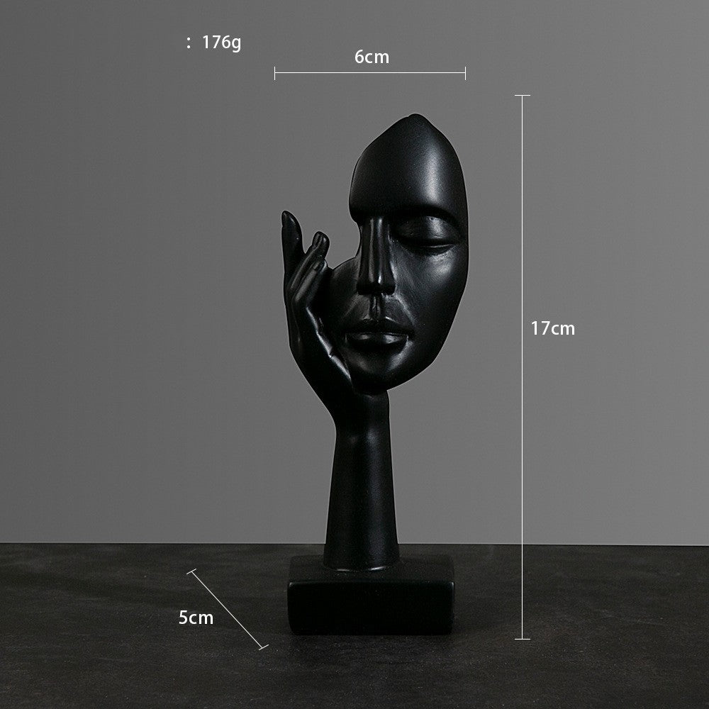Simple Abstract Sculpture European Style Handicraft Ornaments