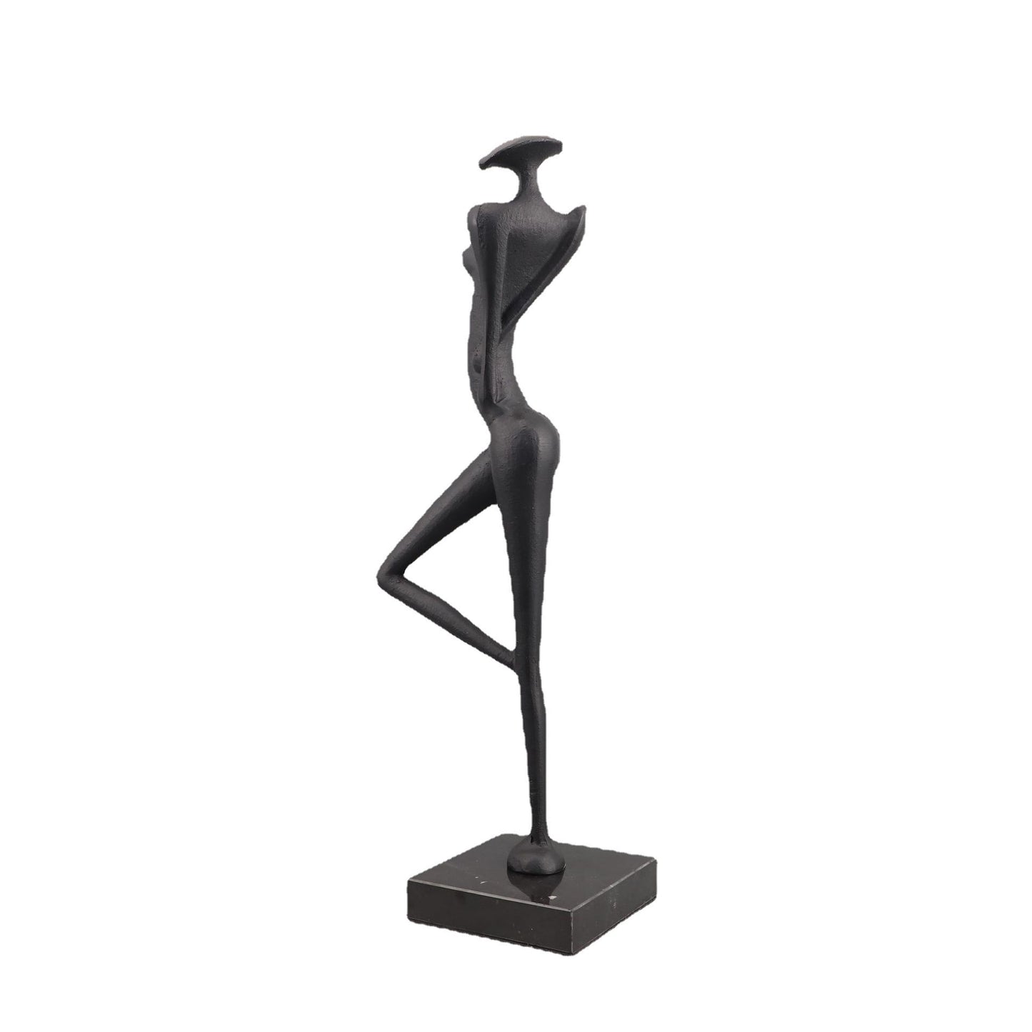 Metal Marble Abstract Character Sculptured Ornaments