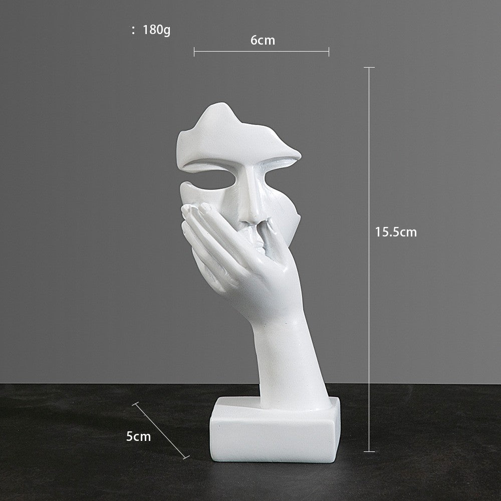 Simple Abstract Sculpture European Style Handicraft Ornaments